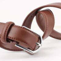 Fashion Woman Leather Metal Buckle Belt Strap For Dress Jeans Nhpo134143 main image 4