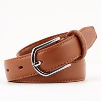 Fashion Woman Leather Metal Buckle Belt Strap For Dress Jeans Nhpo134143 main image 8