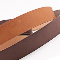 Fashion Woman Imitation Leather Smooth Buckle Belt Strap For Jeans Dress Multicolor Nhpo134178 main image 6