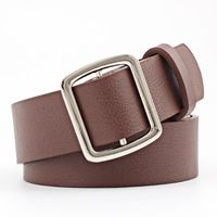 Fashion Woman Imitation Leather Smooth Buckle Belt Strap For Jeans Dress Multicolor Nhpo134178 main image 7