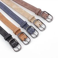 Fashion Woman Faux Leather Metal Buckle Belt Strap For Jeans Dress Multicolor Nhpo134183 main image 3
