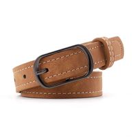 Fashion Woman Faux Leather Metal Buckle Belt Strap For Jeans Dress Multicolor Nhpo134183 main image 6