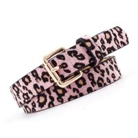 Fashion Woman Imitation Leather Leopard Metal Buckle Belt Strap For Jeans Dress Multicolor Nhpo134184 main image 6
