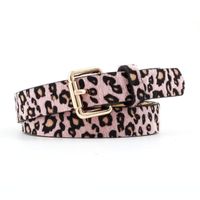 Fashion Woman Imitation Leather Leopard Metal Buckle Belt Strap For Jeans Dress Multicolor Nhpo134184 main image 8