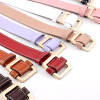 Fashion Woman Leather Metal Buckle Belt Strap For Jeans Dress Multicolor Nhpo134206 main image 4