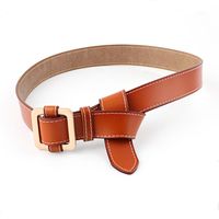 Fashion Woman Leather Metal Buckle Belt Strap For Jeans Dress Multicolor Nhpo134206 main image 5