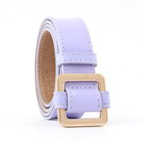 Fashion Woman Leather Metal Buckle Belt Strap For Jeans Dress Multicolor Nhpo134206 main image 10