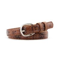 Fashion Woman Faux Leather Metal Buckle Snake Belt Belt For Jeans Multicolor Nhpo134210 main image 12