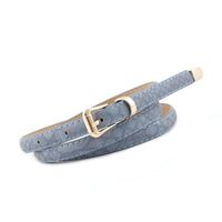 Fashion Woman Snake Metal Buckle Thin Belt Strap For Jeans Multicolor Nhpo134230 main image 14