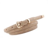 Fashion Woman Snake Metal Buckle Thin Belt Strap For Jeans Multicolor Nhpo134230 main image 15