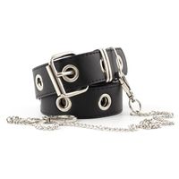 Fashion Woman Metal Hole Pin Buckle Belt Strap For Jeans Multicolor Nhpo134247 main image 6