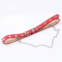 Fashion Woman Metal Hole Pin Buckle Belt Strap For Jeans Multicolor Nhpo134247 main image 11