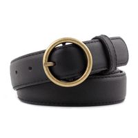 Fashion Woman Alloy Round Square Buckle Belt Strap For Jeans Multicolor Nhpo134249 main image 6