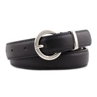 Fashion Woman Alloy Round Square Buckle Belt Strap For Jeans Multicolor Nhpo134249 main image 9