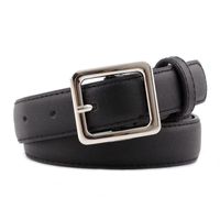 Fashion Woman Alloy Round Square Buckle Belt Strap For Jeans Multicolor Nhpo134249 main image 11