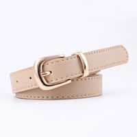 Fashion Woman Metal Pin Buckle Imitation Leather Belt Strap For Jeans Dress Multicolor Nhpo134262 main image 2