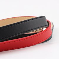 Fashion Woman Metal Pin Buckle Imitation Leather Belt Strap For Jeans Dress Multicolor Nhpo134262 main image 17
