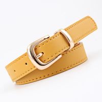 Fashion Woman Metal Pin Buckle Imitation Leather Belt Strap For Jeans Dress Multicolor Nhpo134262 main image 16