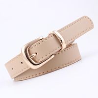 Fashion Woman Metal Pin Buckle Imitation Leather Belt Strap For Jeans Dress Multicolor Nhpo134262 main image 14