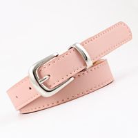 Fashion Woman Metal Pin Buckle Imitation Leather Belt Strap For Jeans Dress Multicolor Nhpo134262 main image 13