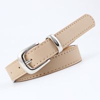 Fashion Woman Metal Pin Buckle Imitation Leather Belt Strap For Jeans Dress Multicolor Nhpo134262 main image 12
