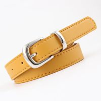 Fashion Woman Metal Pin Buckle Imitation Leather Belt Strap For Jeans Dress Multicolor Nhpo134262 main image 7
