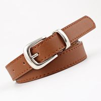 Fashion Woman Metal Pin Buckle Imitation Leather Belt Strap For Jeans Dress Multicolor Nhpo134262 main image 6