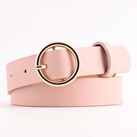 Fashion Woman Imitation Leather Pin Buckle Belt Strap For Jeans Multicolor Nhpo134263 main image 22