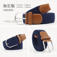 Fashion Woman Elastic Braided Pin Buckle Belt Strap For Jeans Skirt Multicolor Nhpo134269 main image 28