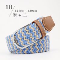 Fashion Woman Elastic Braided Pin Buckle Belt Strap For Jeans Skirt Multicolor Nhpo134269 main image 29