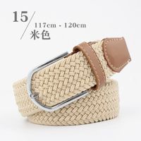 Fashion Woman Elastic Braided Pin Buckle Belt Strap For Jeans Skirt Multicolor Nhpo134269 main image 10