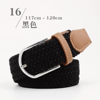 Fashion Woman Elastic Braided Pin Buckle Belt Strap For Jeans Skirt Multicolor Nhpo134269 main image 11