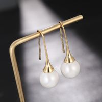 Simple Temperament Personality Beads Earrings Nhrr134289 main image 1