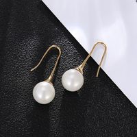 Simple Temperament Personality Beads Earrings Nhrr134289 main image 3