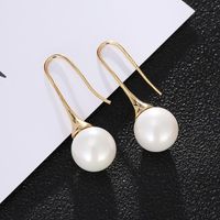 Simple Temperament Personality Beads Earrings Nhrr134289 main image 4