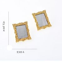Palace Royal Style Alloy Crown Frame Earrings Nhnt134317 main image 4