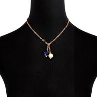 Fashion Temperament Personalized Shaped Imitated Crystal Beads Necklace Nhct134404 main image 3