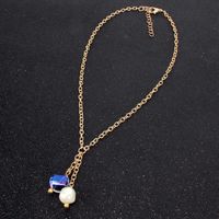 Fashion Temperament Personalized Shaped Imitated Crystal Beads Necklace Nhct134404 main image 5