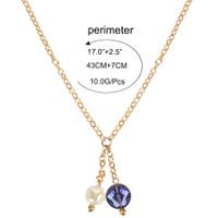 Fashion Temperament Personalized Shaped Imitated Crystal Beads Necklace Nhct134404 main image 6
