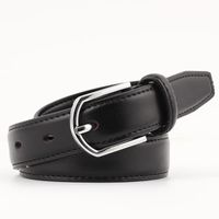 Fashion Woman Leather Metal Buckle Belt Strap For Dress Jeans Nhpo134143 sku image 2