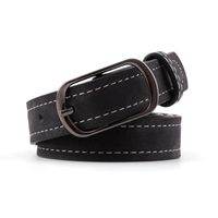 Fashion Woman Faux Leather Metal Buckle Belt Strap For Jeans Dress Multicolor Nhpo134183 sku image 1