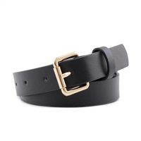 Fashion Woman Imitation Leather Snake Metal Buckle Thin Belt Strap For Jeans Multicolor Nhpo134197 sku image 6