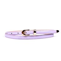 Fashion Woman Faux Leather Metal Buckle Thin Belt Strap For Jeans Dress Multicolor Nhpo134237 sku image 15