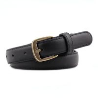 Fashion Woman Alloy Round Square Buckle Belt Strap For Jeans Multicolor Nhpo134249 sku image 2