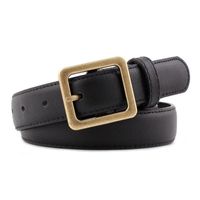 Fashion Woman Alloy Round Square Buckle Belt Strap For Jeans Multicolor Nhpo134249 sku image 9