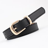 Fashion Woman Metal Pin Buckle Imitation Leather Belt Strap For Jeans Dress Multicolor Nhpo134262 sku image 2