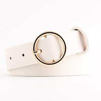 Fashion Woman Imitation Leather Pin Buckle Belt Strap For Jeans Multicolor Nhpo134263 sku image 10