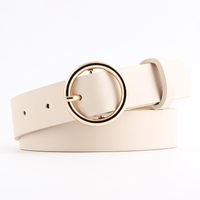Fashion Woman Imitation Leather Pin Buckle Belt Strap For Jeans Multicolor Nhpo134263 sku image 6