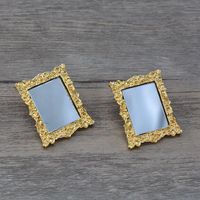 Palace Royal Style Alloy Crown Frame Earrings Nhnt134317 sku image 1