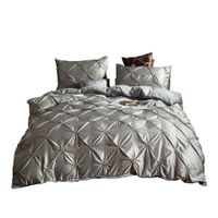 Softest 3 Piece Set  Washed Silk Bed Comforter Duvet Cover Pillowcase Twin / Queen / King Nhsp134580 main image 6